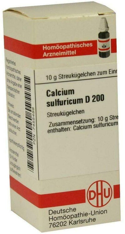Dhu Calcium Sulfuricum D200 Globuli