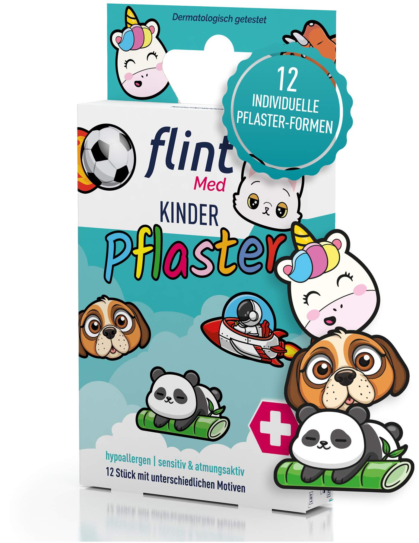 Flint Med Kinder Pflaster 12 Stück