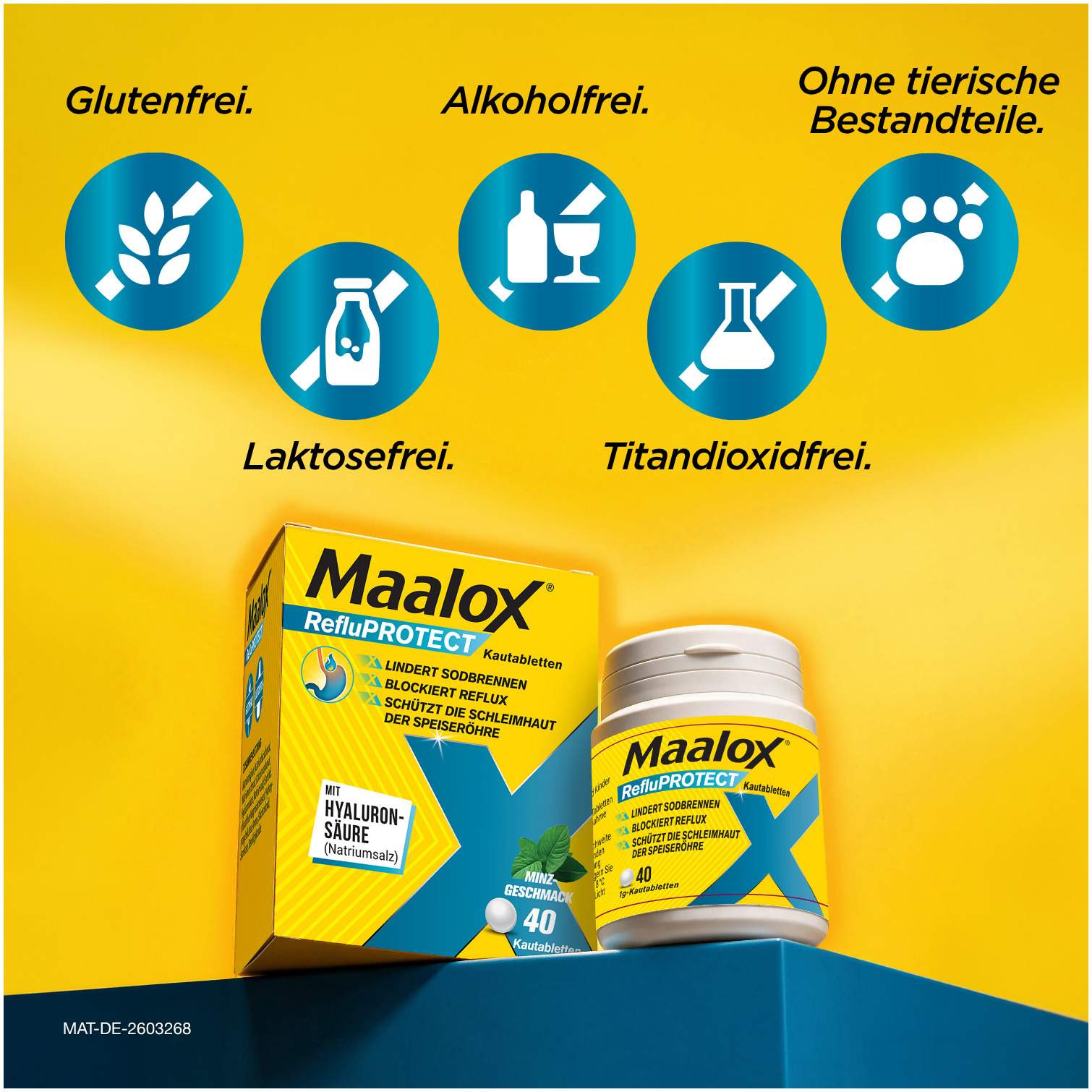 Maalox RefluProtect 40 Kautabletten