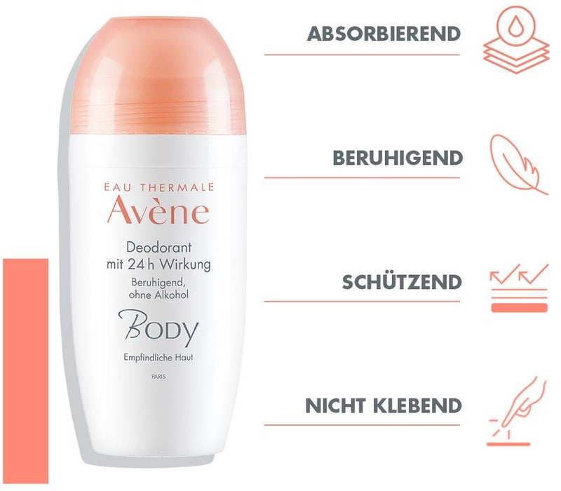 Avene Body Deodorant 24h Wirkung 50 ml