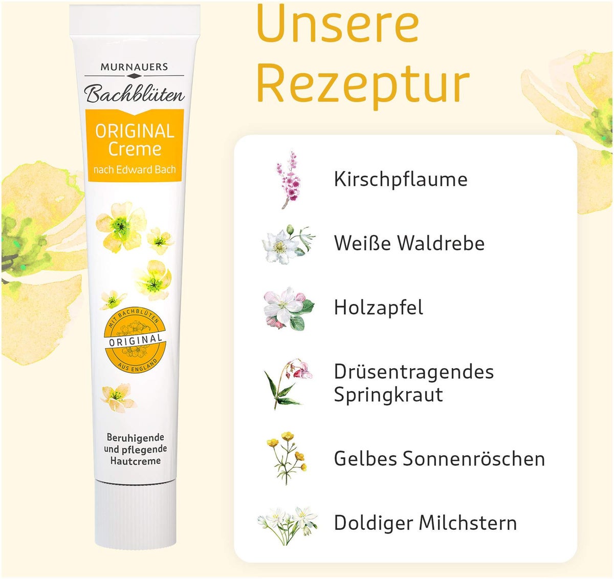 Bachblüten Original Creme Nach Dr. Bach 30 G Creme