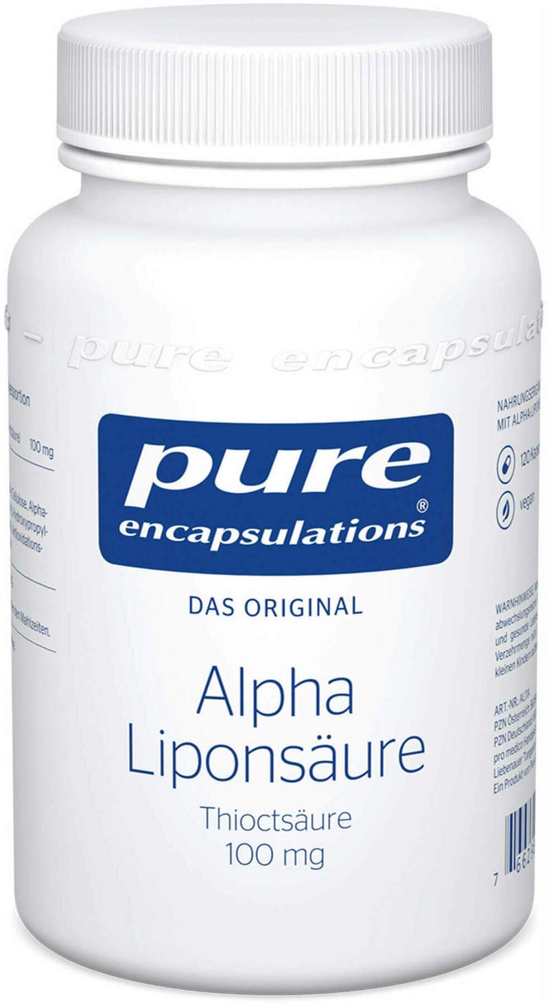 Pure Encapsulations Alpha Liponsäure 100 mg 120 Kapseln
