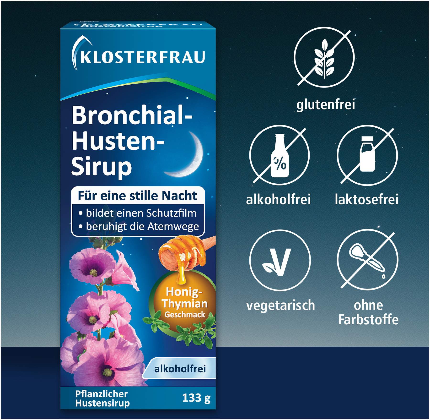 Klosterfrau Bronchial-Husten-Sirup 133 G Sirup
