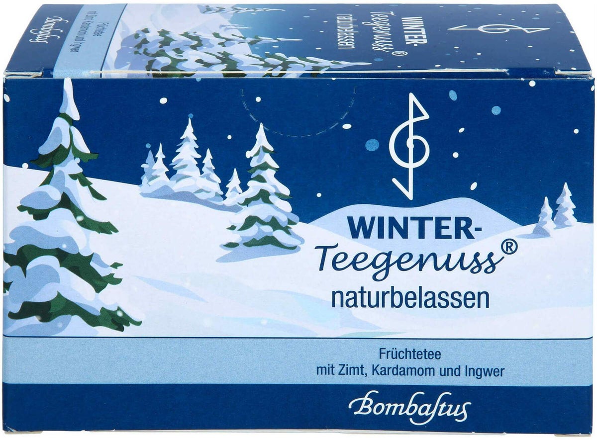 Winter-Teegenuss Zimt Kardamom Ingwer 20 Filterbeu