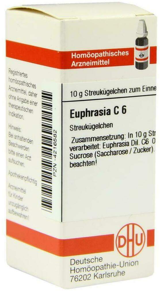 Dhu Euphrasia C6 10 G Globuli