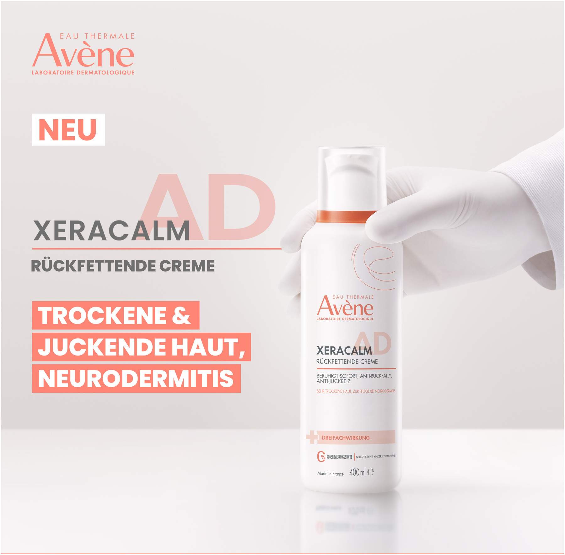 Avene XeraCalm A.D Creme 400 ml