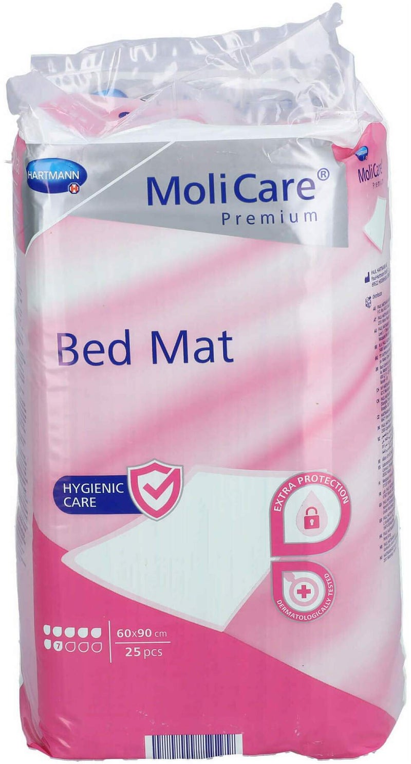 Molicare Premium Bed Mat 7 Tropfen 60 X 90 cm 4 X 25 Stück
