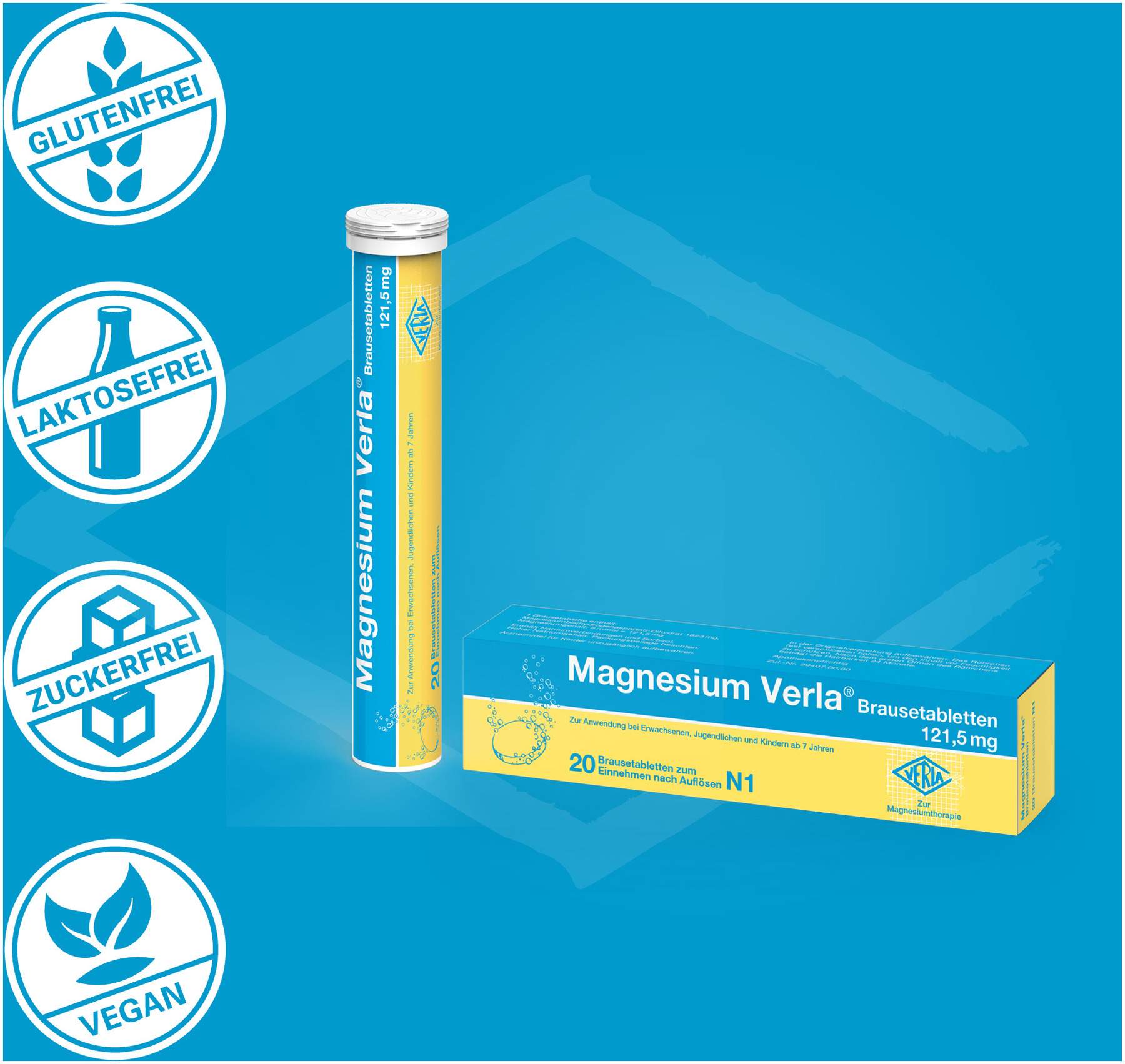 Magnesium Verla Brausetabletten 20 Stück