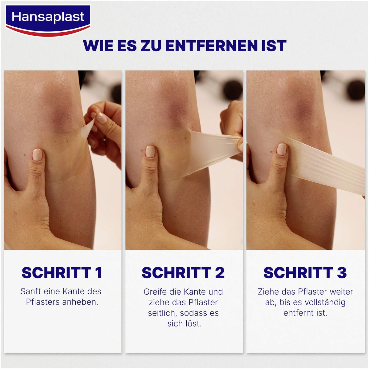 Hansaplast Zweite Haut Schutz groß Pflaster 3 Stück