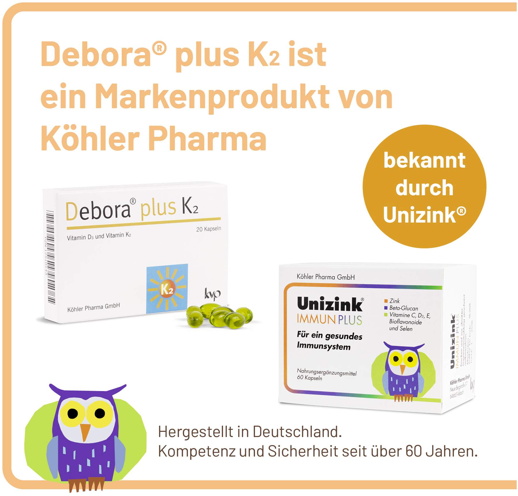 Debora Plus K2 20 Kapseln