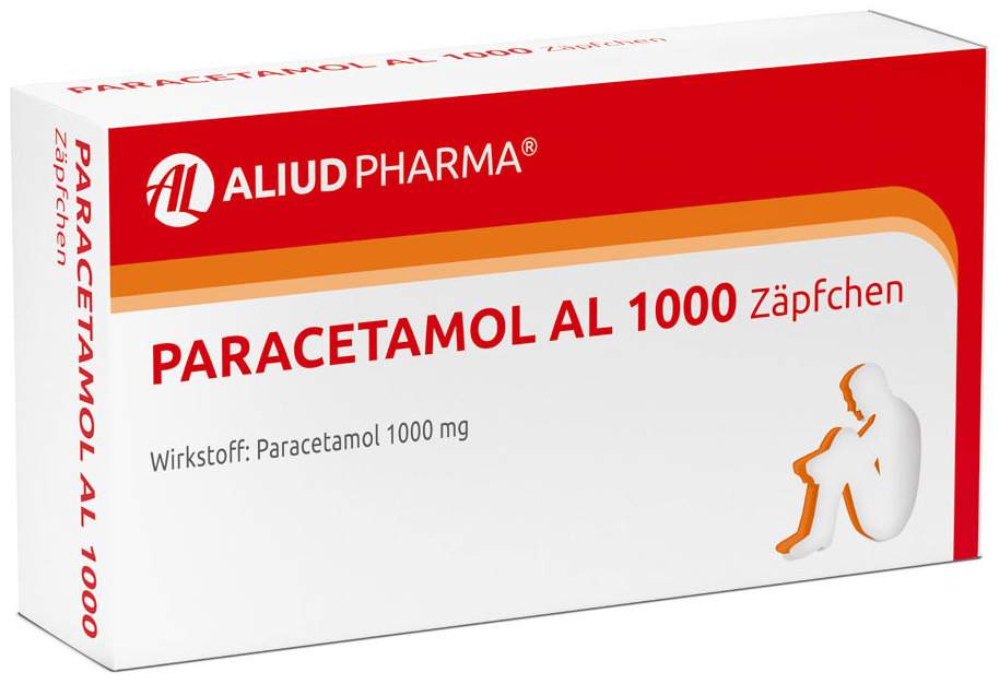 Paracetamol Al 1000 10 Suppositorien