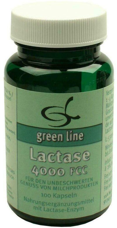 Lactase 4000 Fcc 100 Kapseln 100 Kapseln