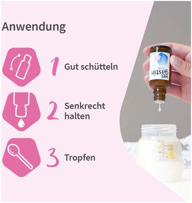 Velgastin Blähungen Suspension zum Einnehmen 30 ml