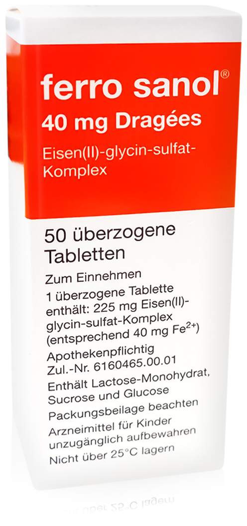 Ferro Sanol 50 Überzogene Tabletten