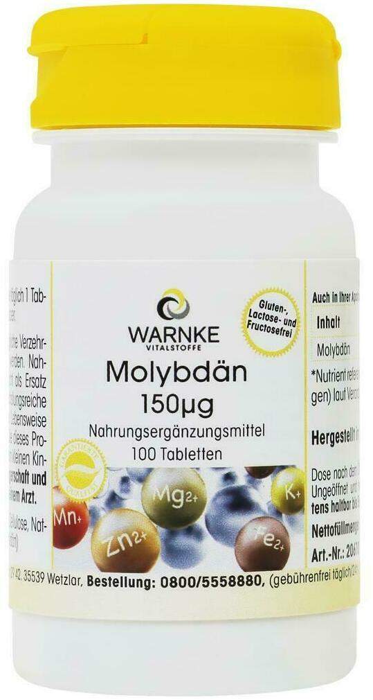 Molybdän 150 µg 100 Tabletten