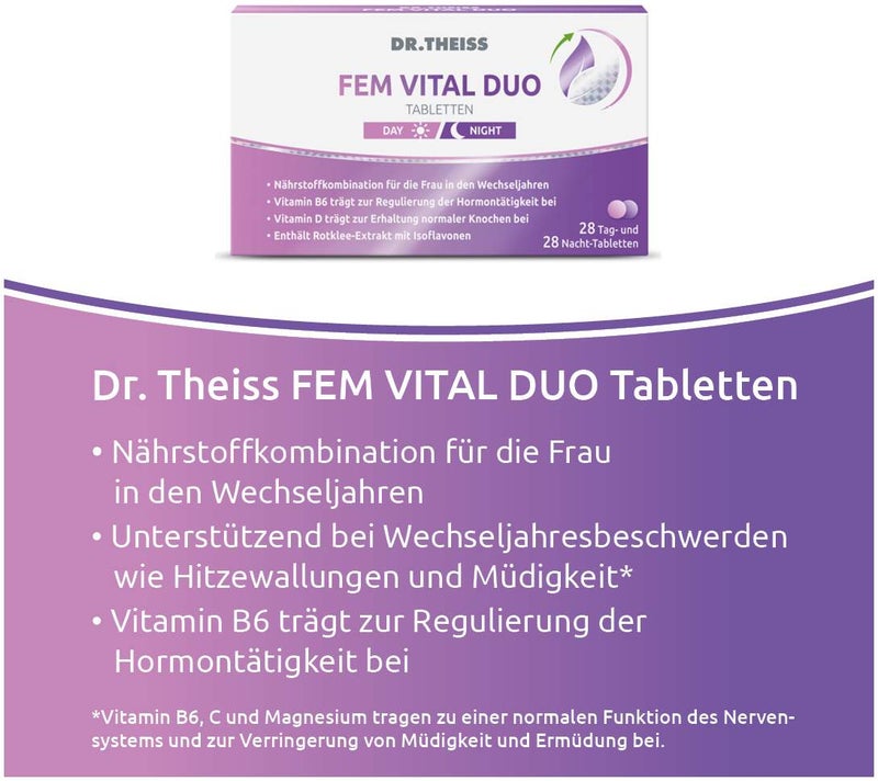 Dr. Theiss Fem Vital Duo 56 Tabletten