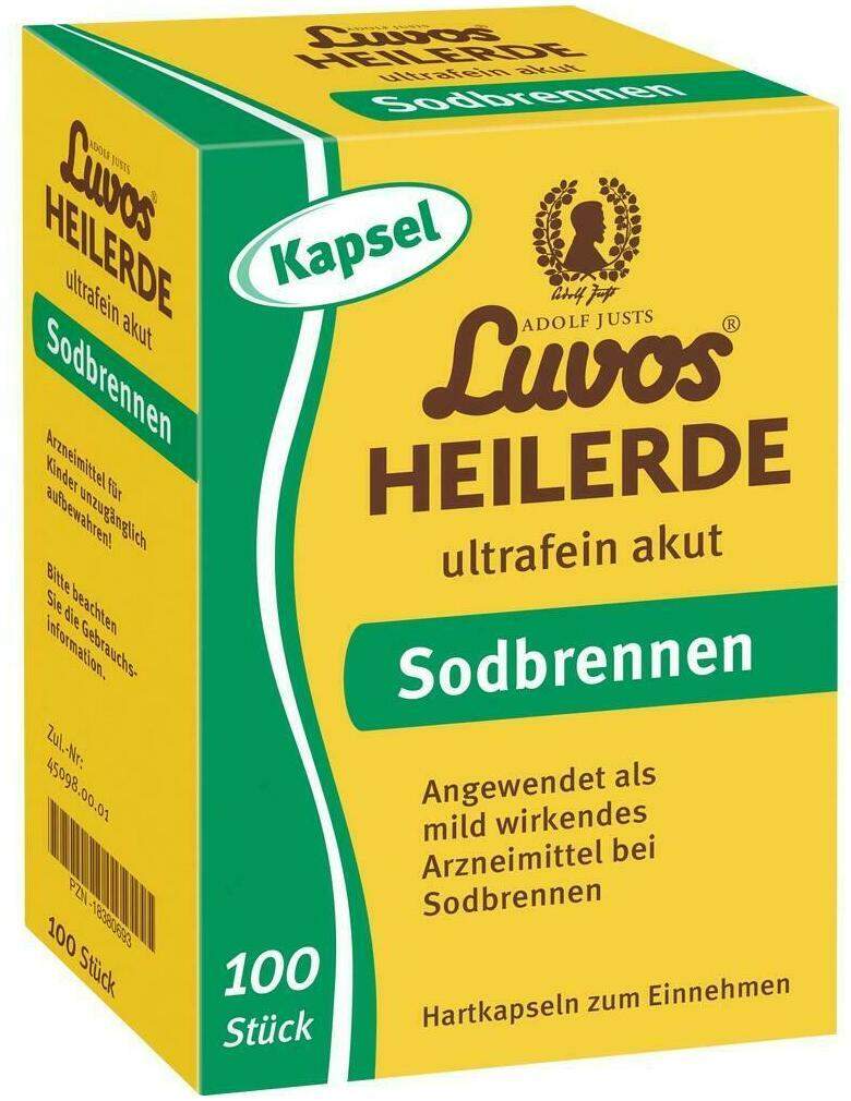 Luvos Heilerde Ultrafein Akut Sodbrennen Kapseln