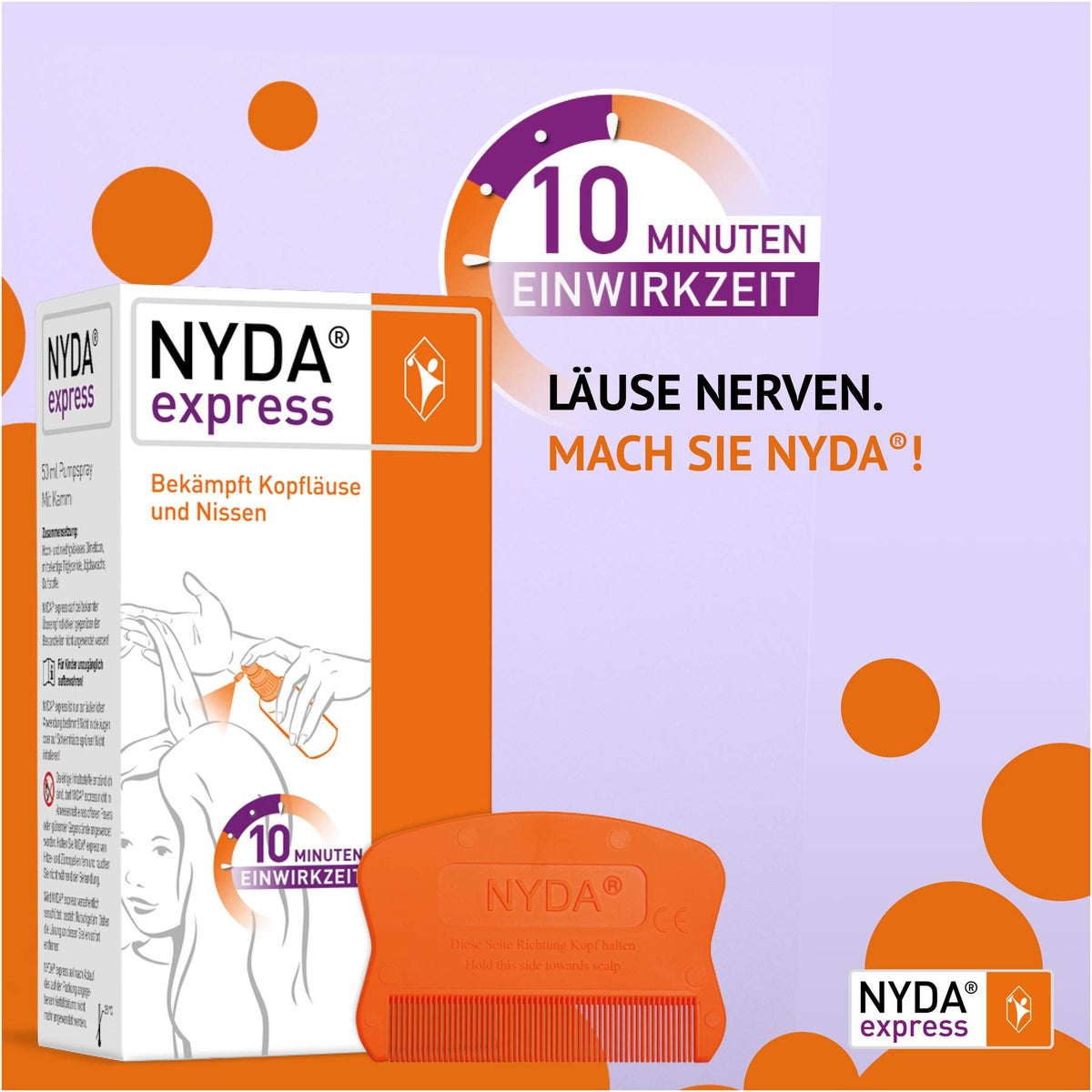 Nyda Express 50 ml Pumplösung
