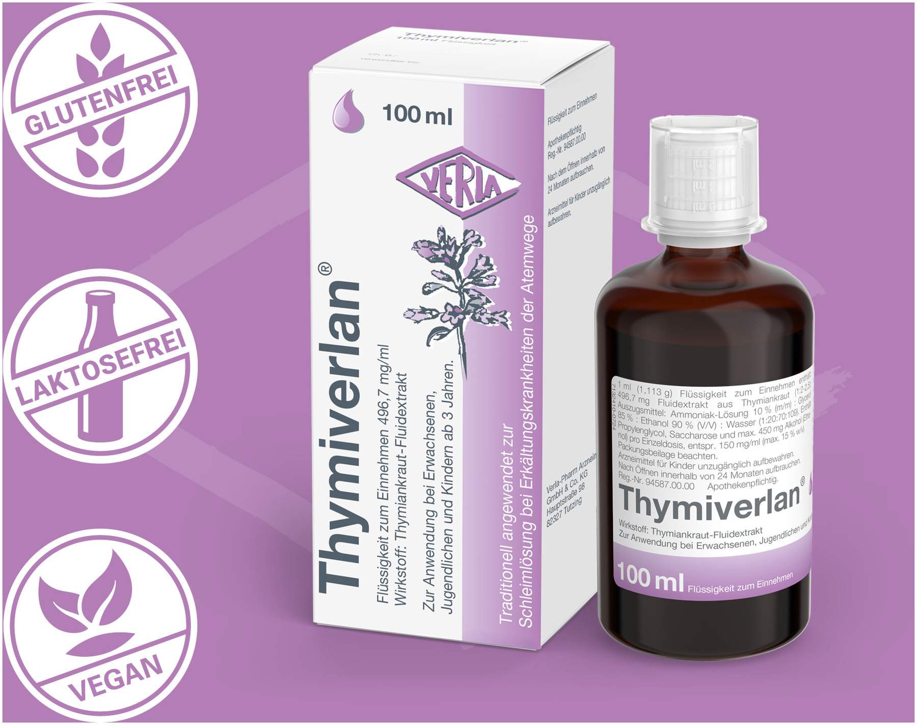 Thymiverlan Flüssigkeit zum Einnehmen 100 ml