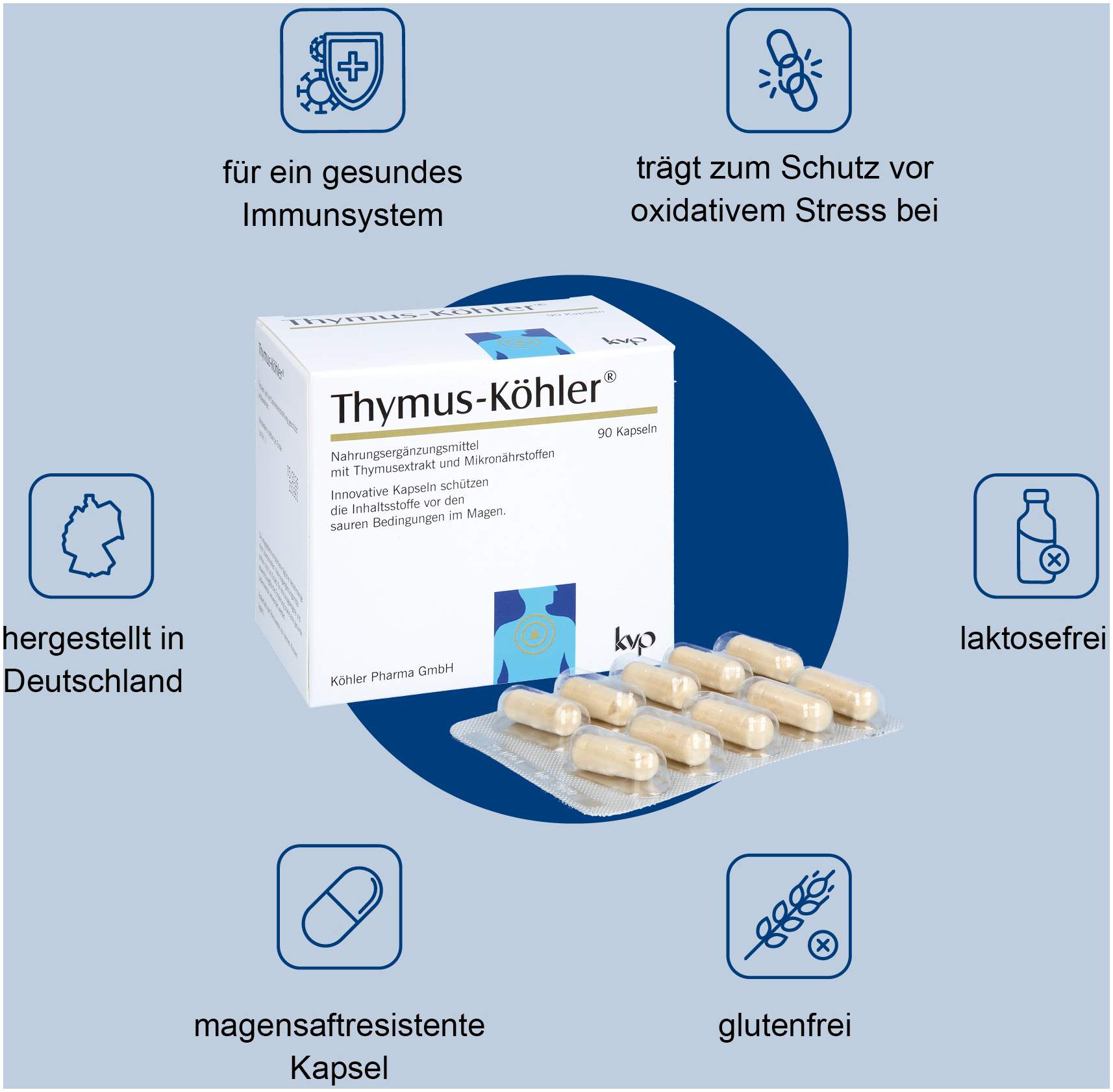 Thymus Köhler® 90 Kapseln