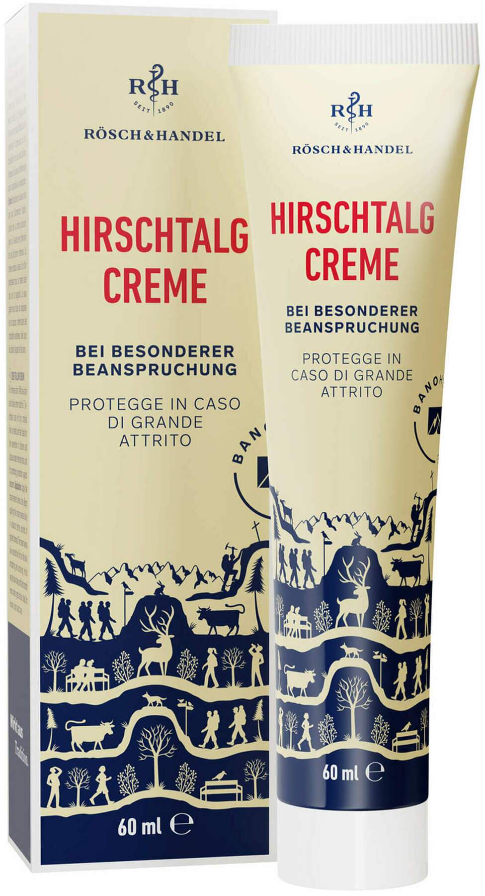 Hirschtalgcreme Rösch 60 ml