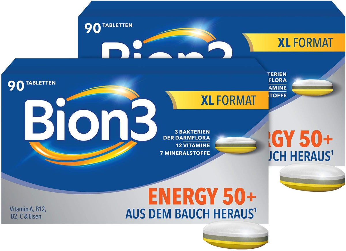 Bion 3 50+ Energy 2 x 90 Tabletten