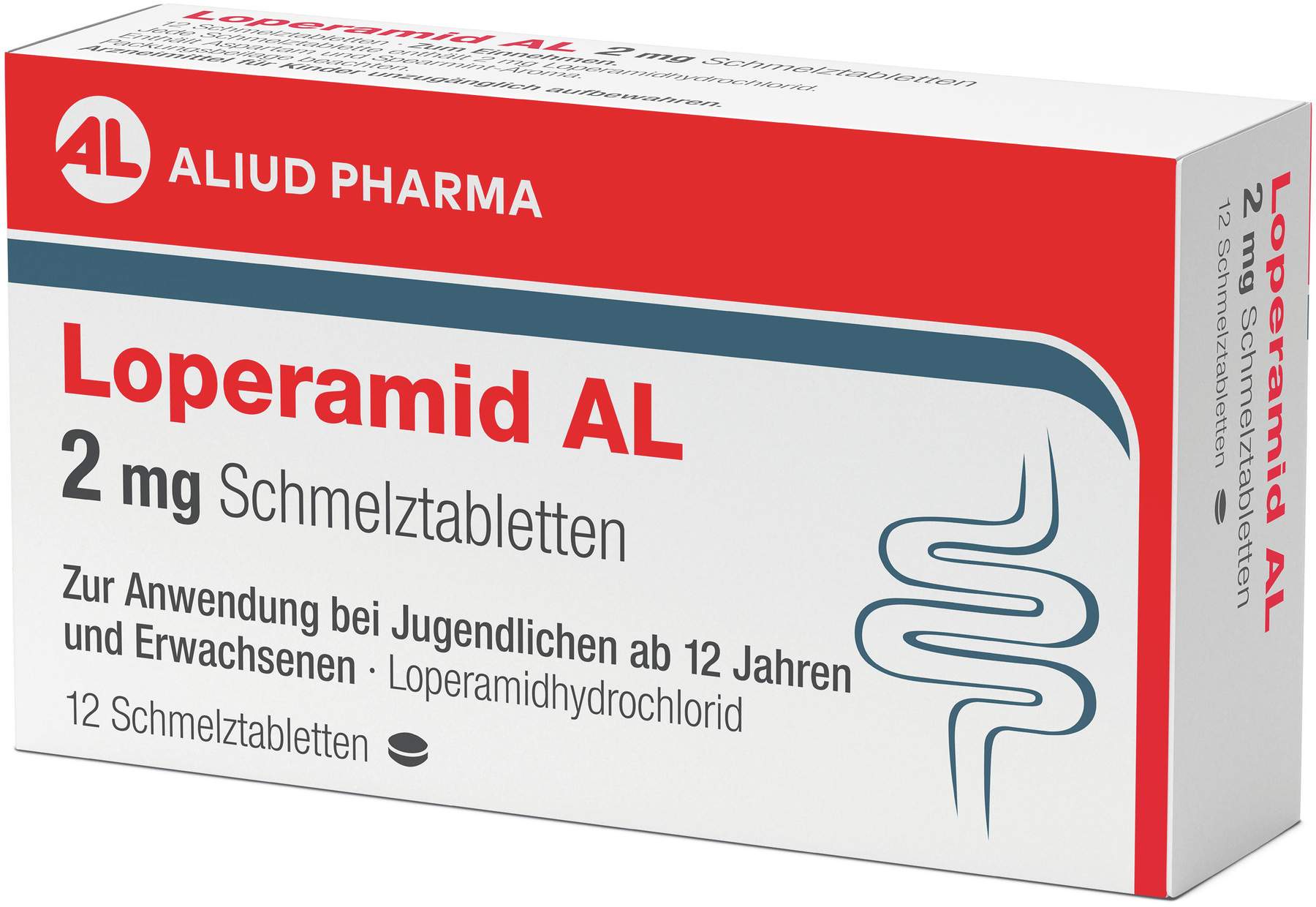 Loperamid AL 2 mg 12 Schmelztabletten