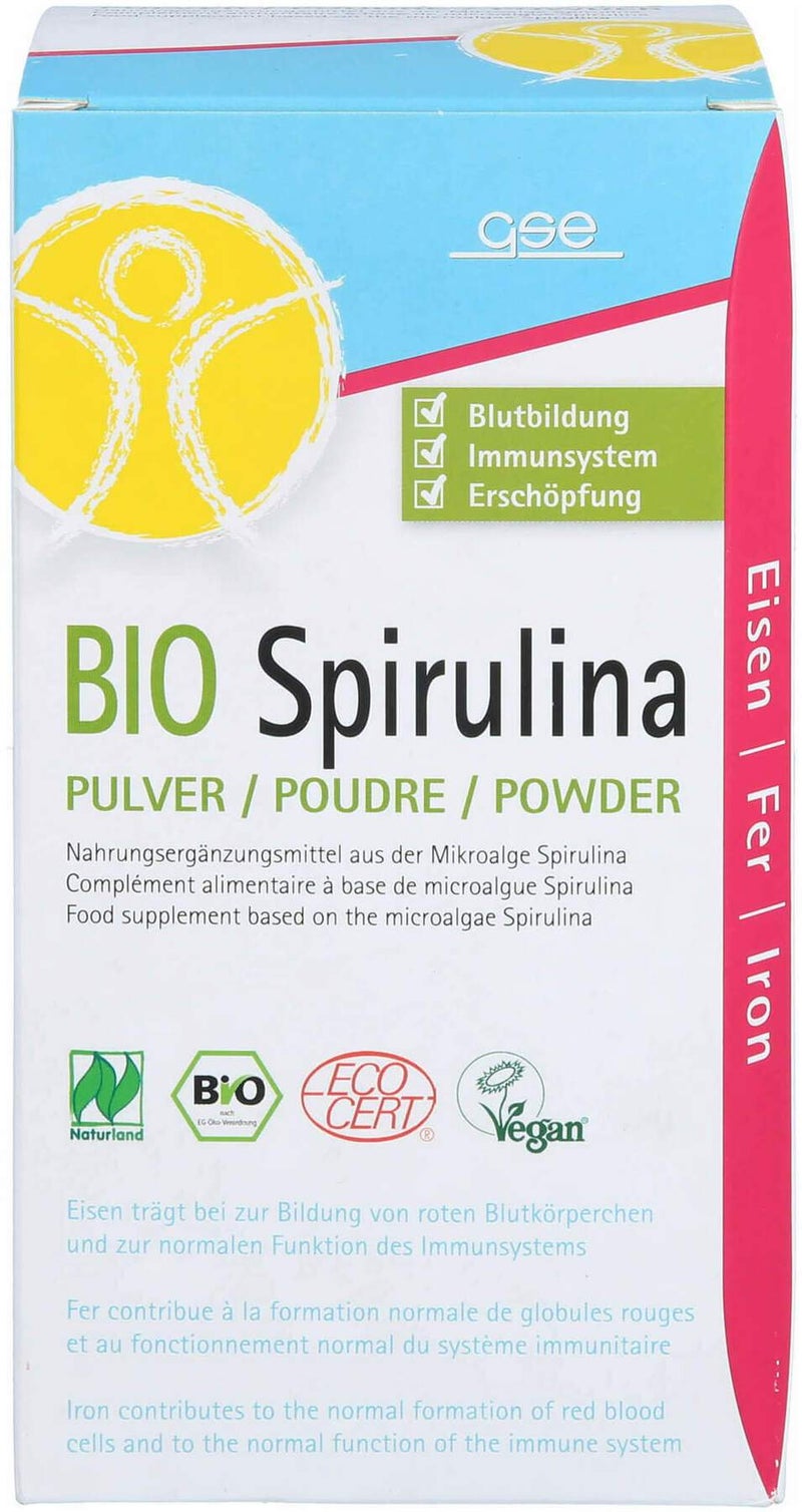 Gse Spirulina Bio Naturland Pulver 200 G