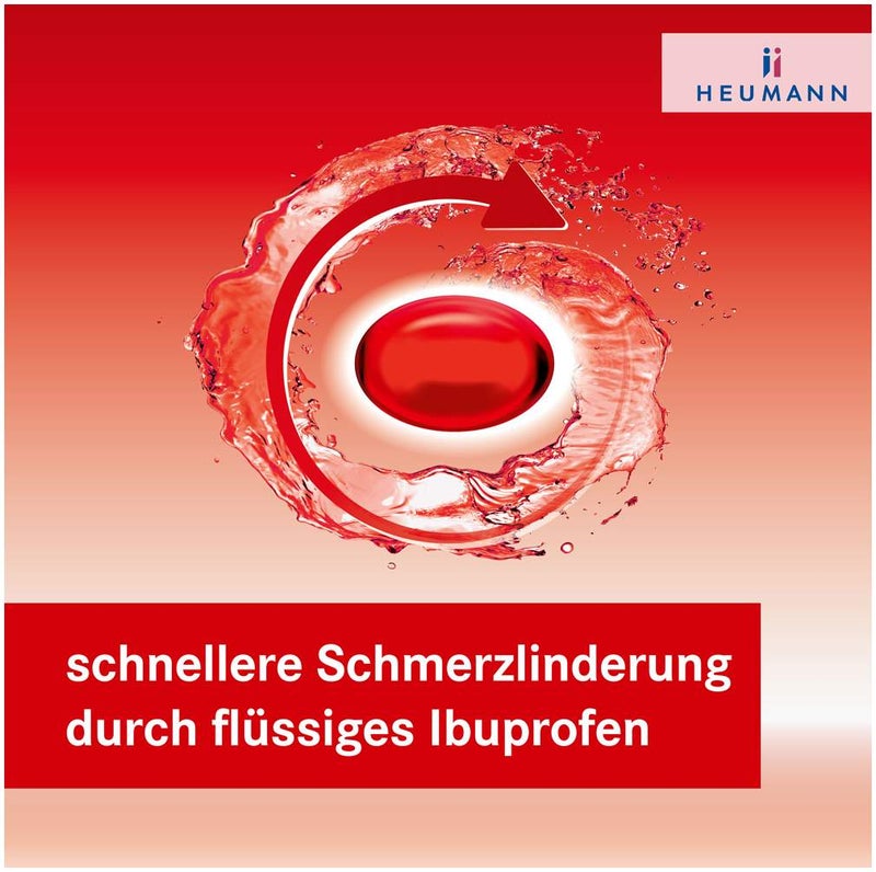 Ibuprofen Heumann 400 mg Weichkapseln 20 Stück