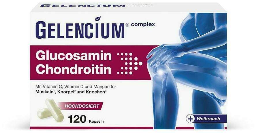 Gelencium Glucosamin Chondroitin 120 Kapseln