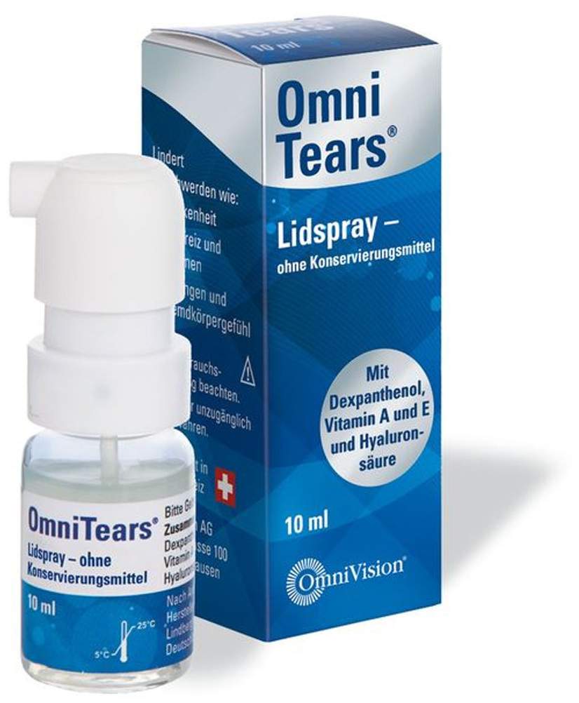 Omnitears Lidspray N 10 ml Spray