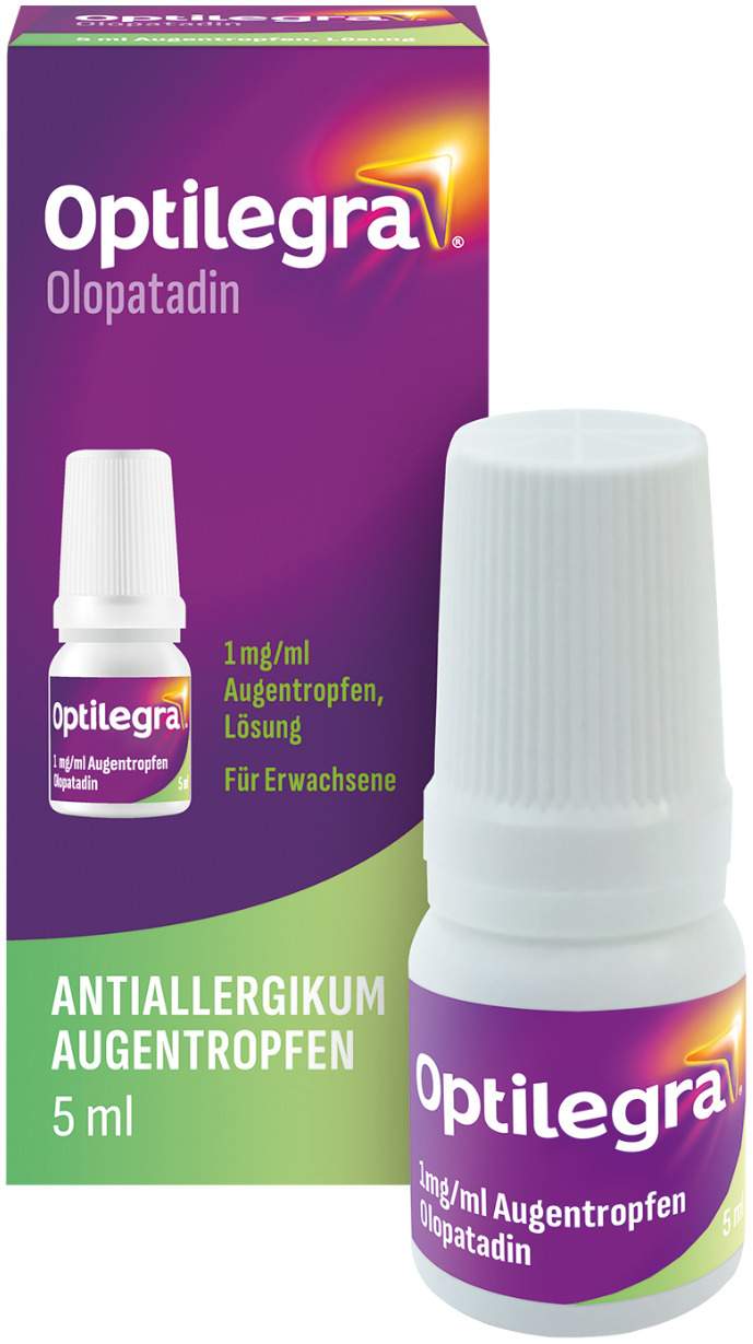 Optilegra - Augentropfen mit Olopatadin 5 ml
