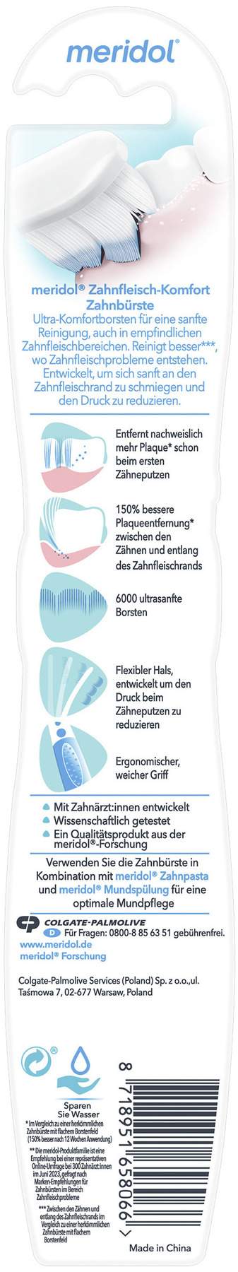 Meridol Zahnfleisch Komfort Zahnbürste
