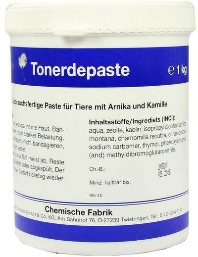 Tonerdepaste Vet. 1 kg Paste