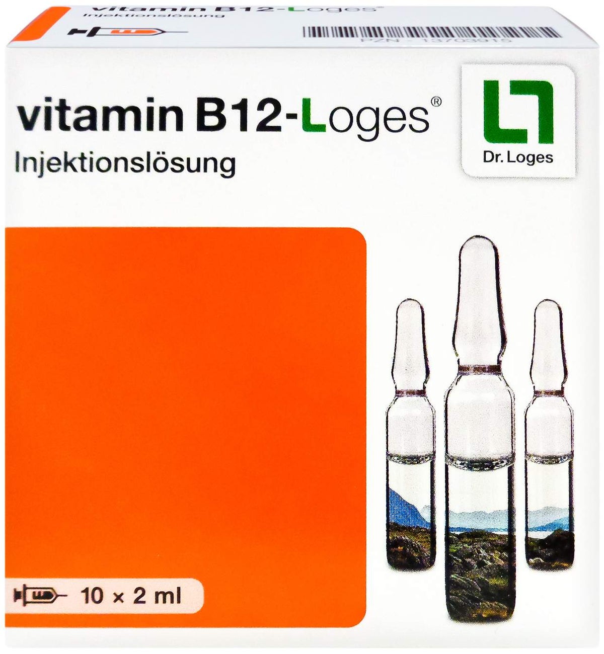 Vitamin B12 Loges Injektionslösung 10 X 2 ml Ampullen
