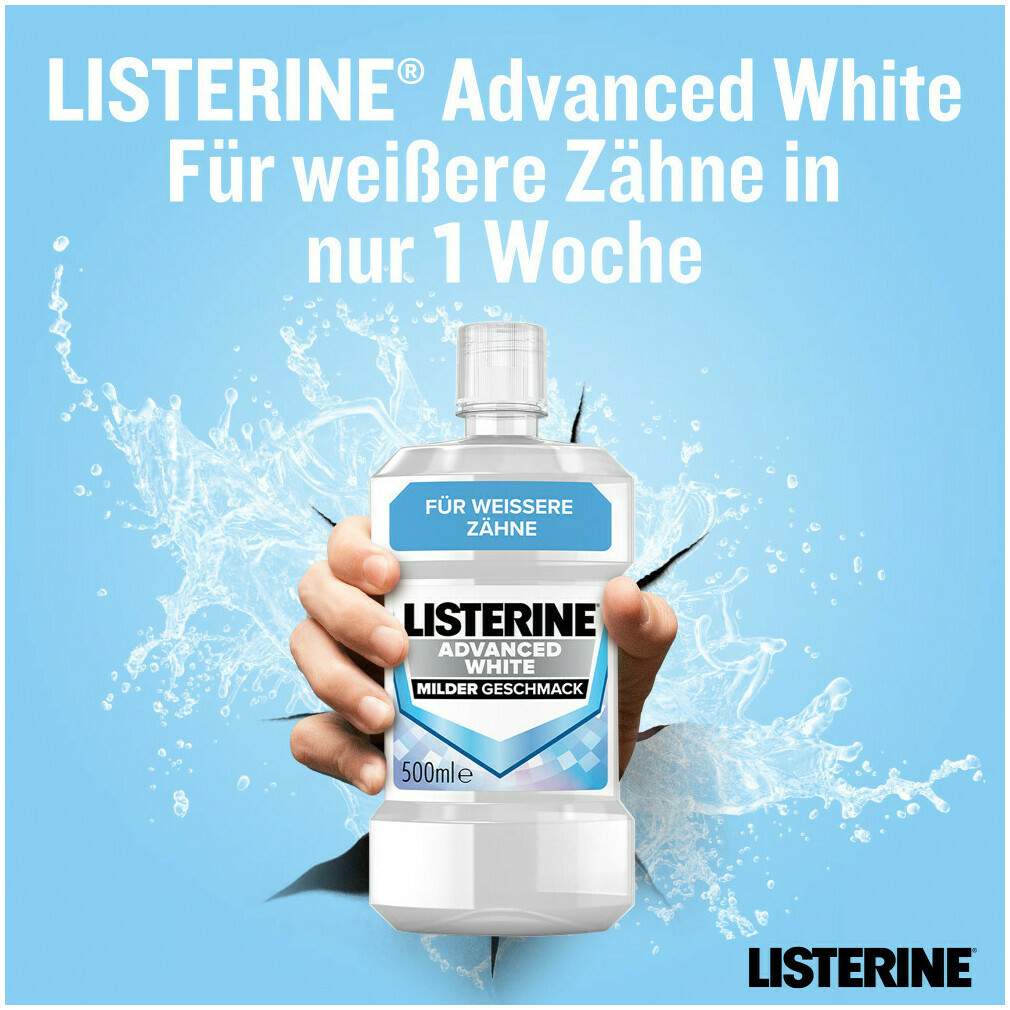 Listerine Advanced White Mundspülung 500 ml