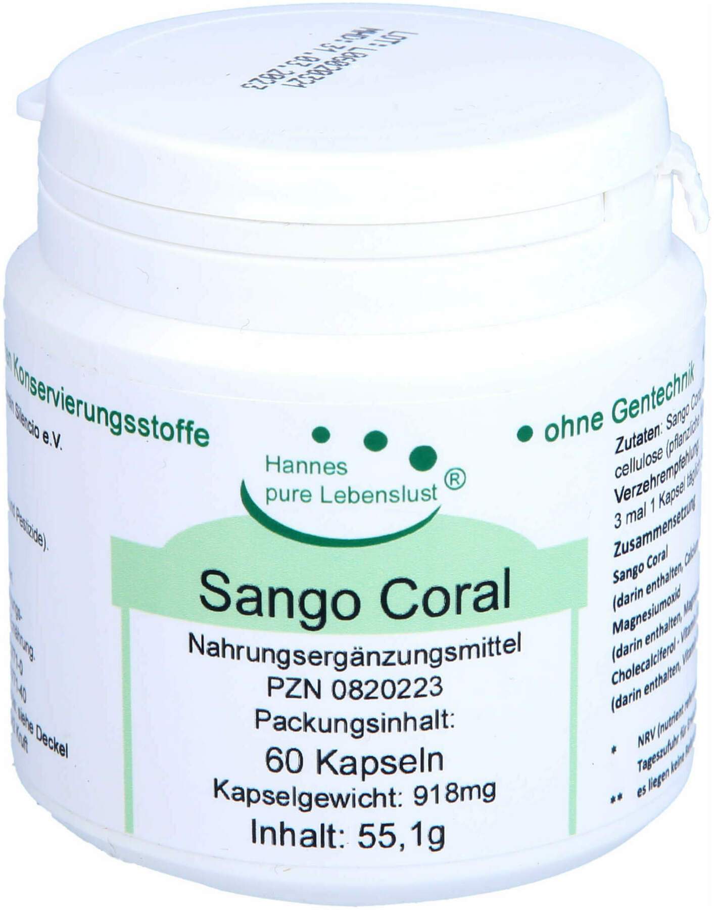 Sango Coral Vegi 60 Kapseln