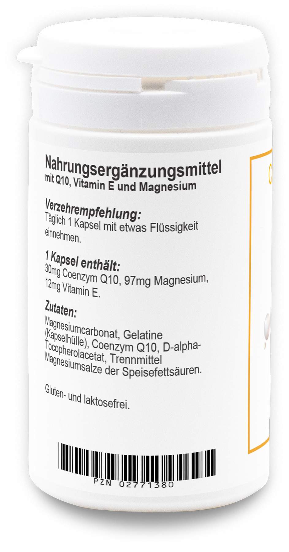 Coenzym Q10 Mit Vitamin E 60 Kapseln