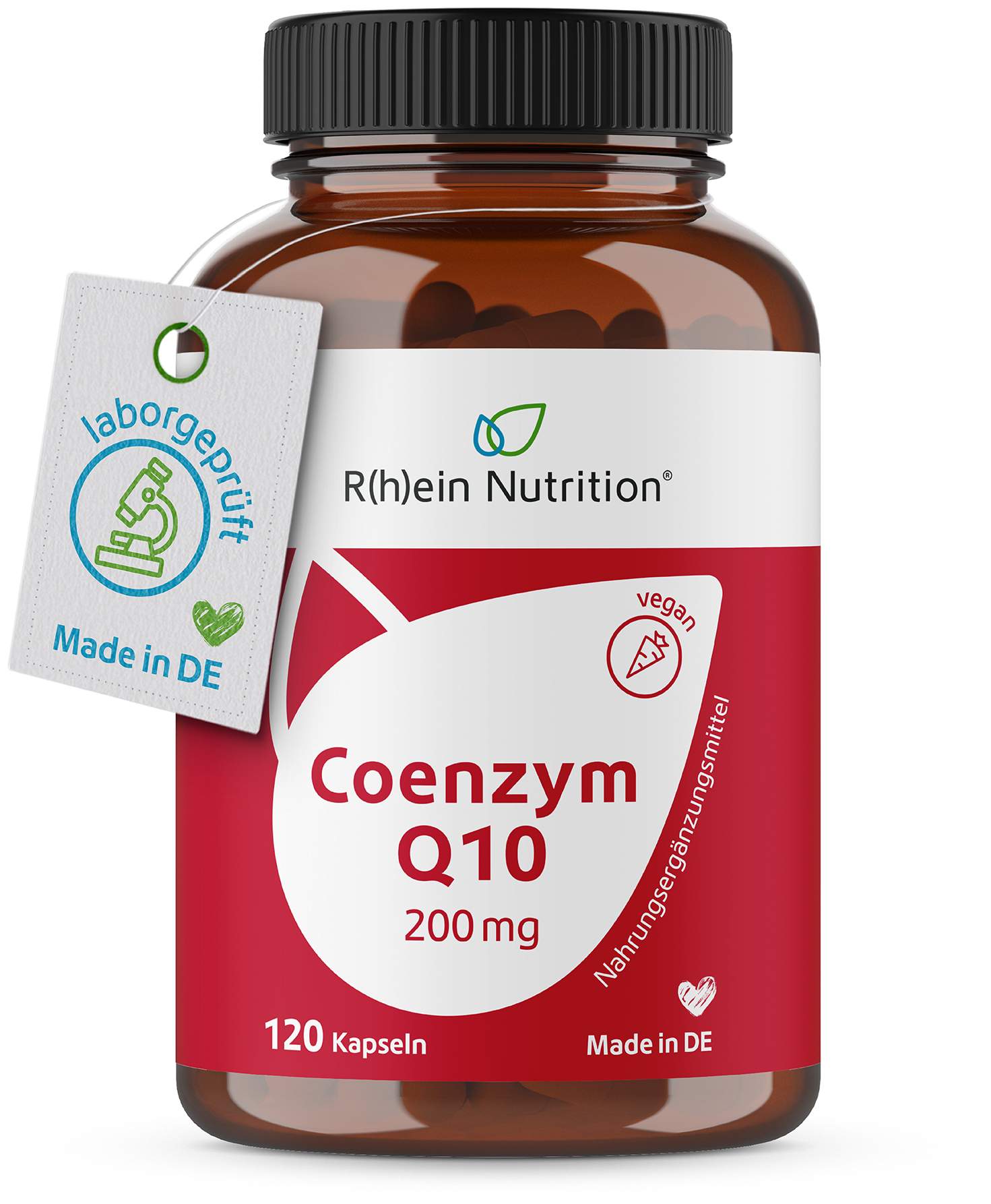 Coenzym Q10 200 mg Vegan 120 Kapseln