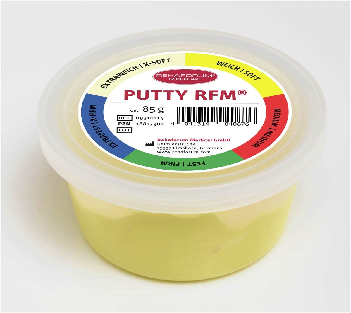 THERA PUTTY RFM weich gelb