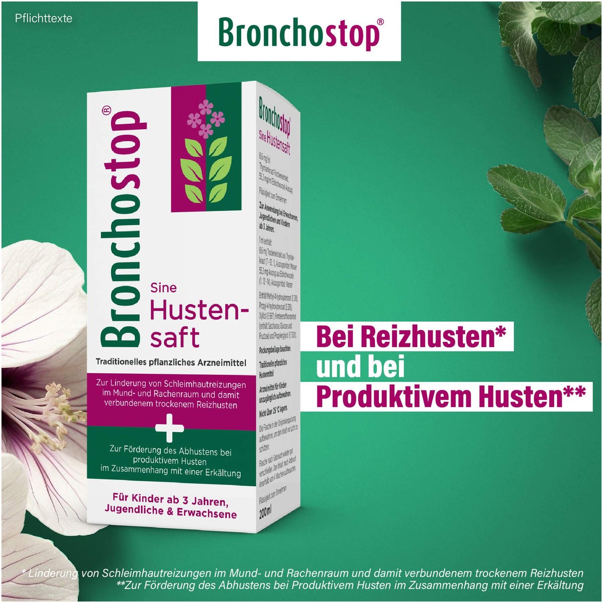 Bronchostop Sine Hustensaft 200 ml