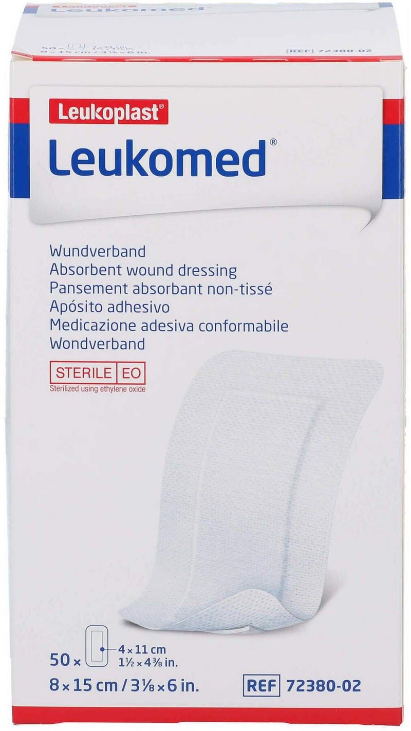 Leukomed Sterile Pflaster 8 X 15 cm  50 Stück