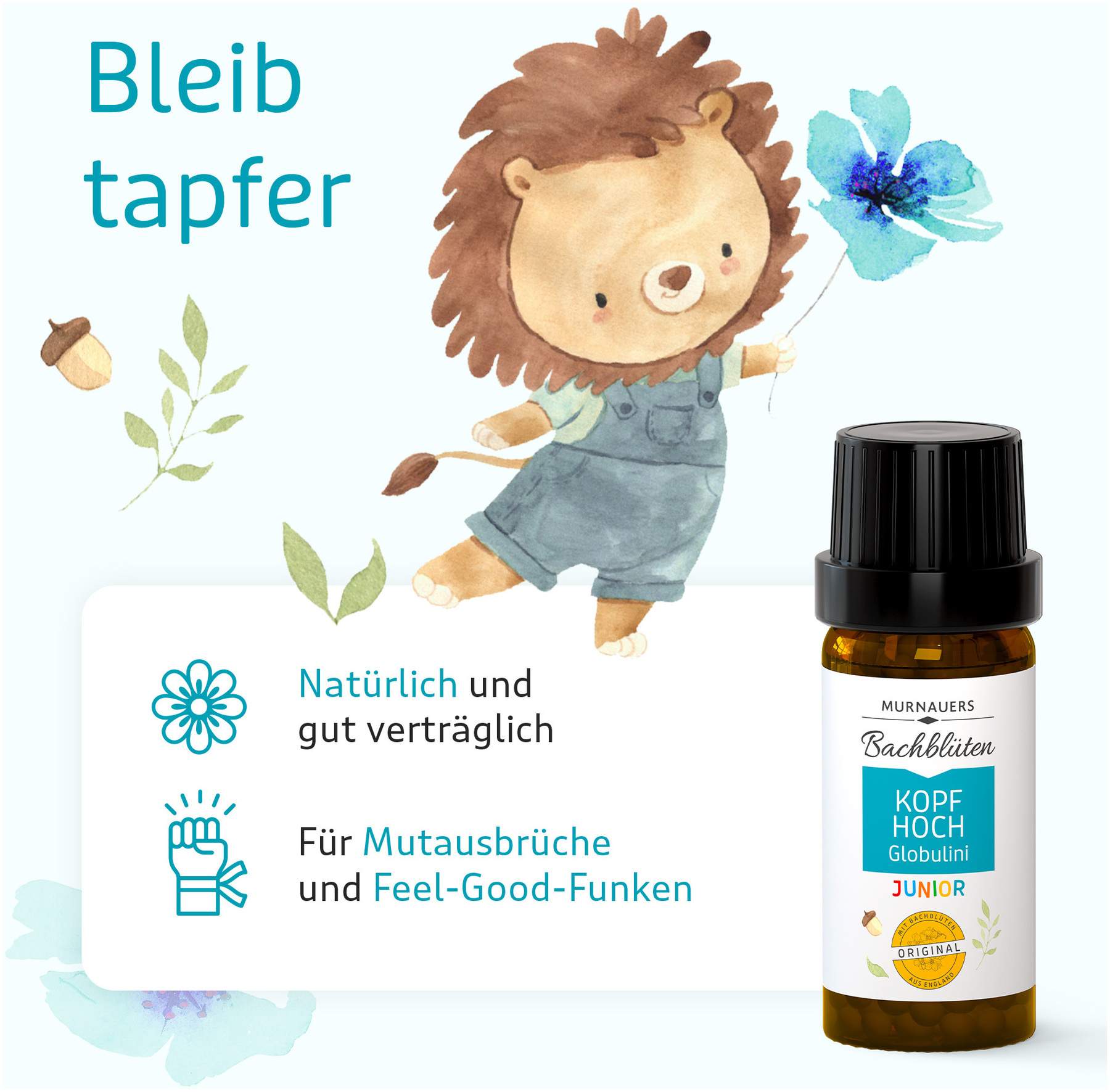 Bachblüten Murnauers Kinder Kopf Hoch Globulini 10
