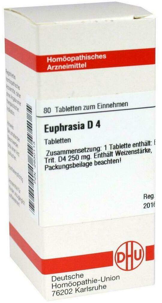Euphrasia D 4 Dhu 80 Tabletten