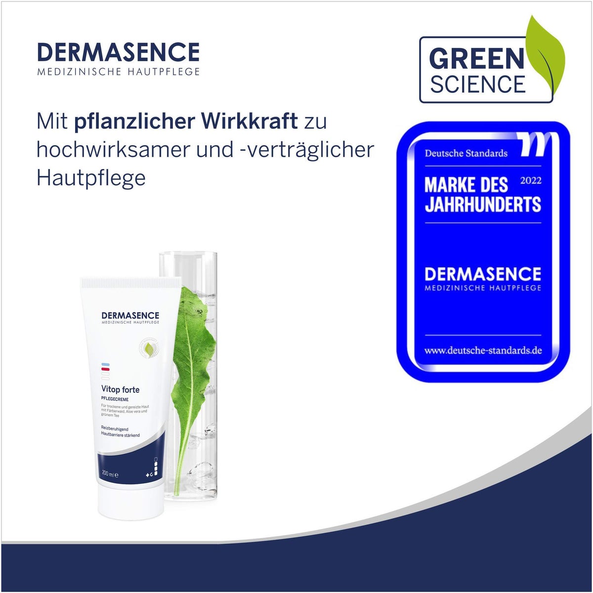 Dermasence Vitop forte Pflegecreme 200 ml
