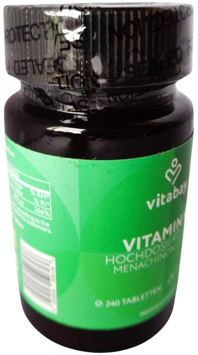 Vitamin K2 200 µg Mk-7 Vegan 240 Tabletten