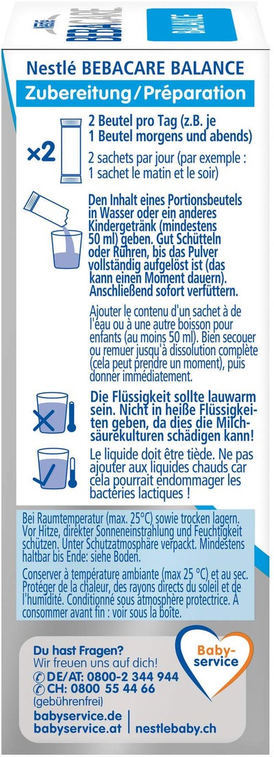 Bebacare Balance 14 Portionsbeutel