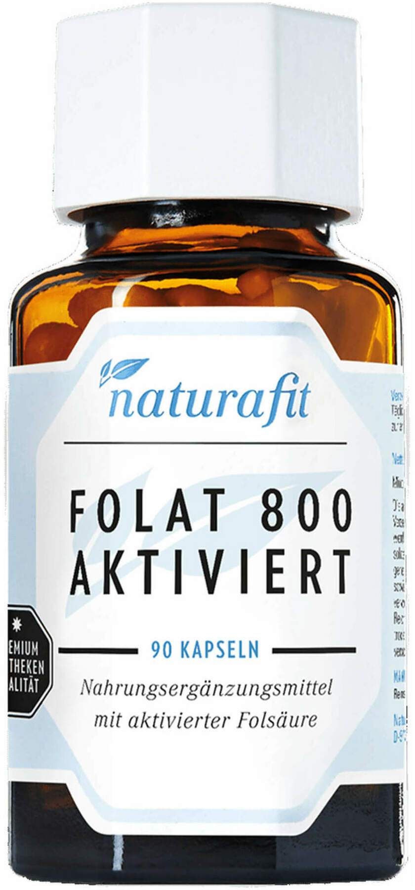 Naturafit Folat 800 Aktiviert 90 Kapseln