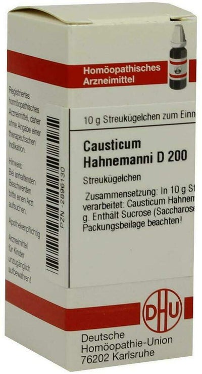 Dhu Causticum Hahnemanni D200 Globuli