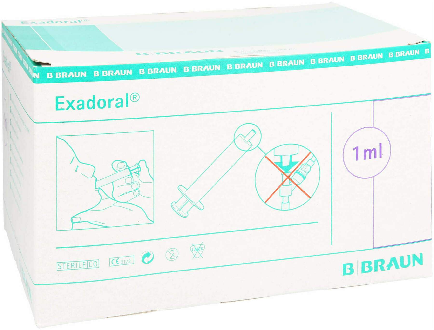 Exadoral B.Braun Orale Spritze 1 ml
